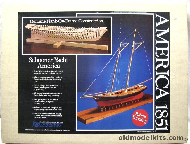 yacht america model kit